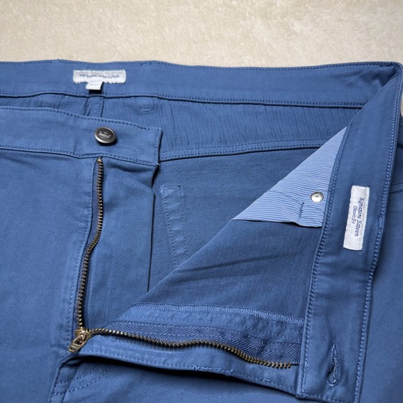 Peter Millar Crown Signature Sateen Classic Fit Pants Mens 42x34 Blue NWT Golf - Picture 5 of 10